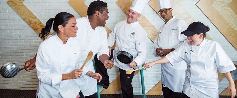 dancing chefs